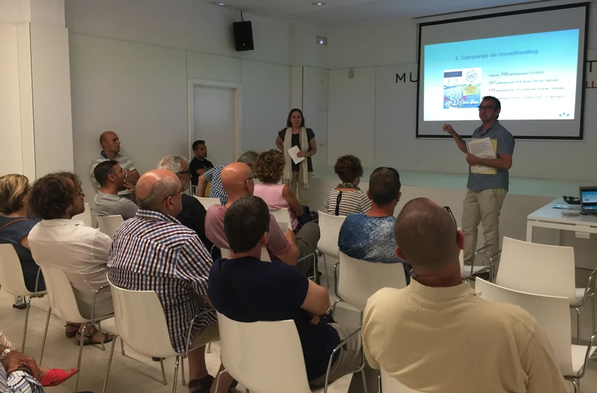 Primera junta de socios de 3 Glops