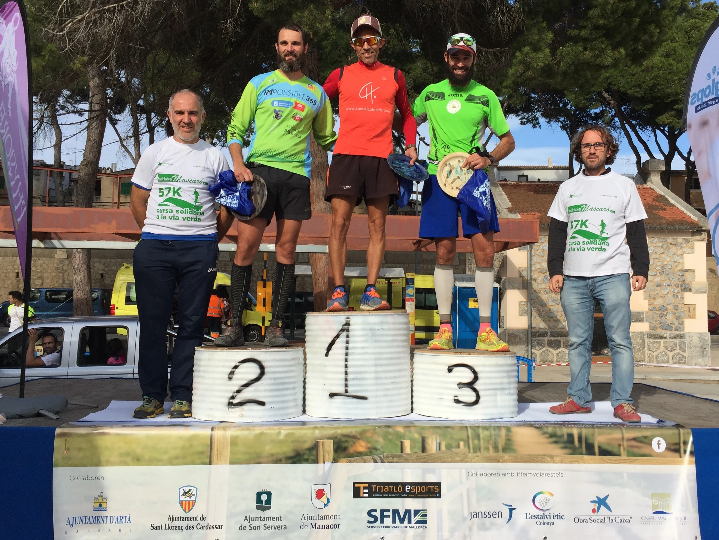 La carrera Vía Verde 57 K: un éxito deportivo y solidario