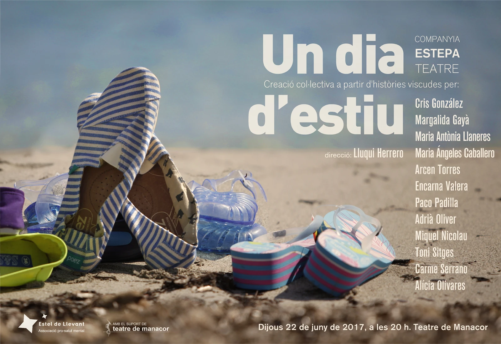 La compañía Estepa Teatre estrena en Barcelona y Manacor "Un dia d'estiu"