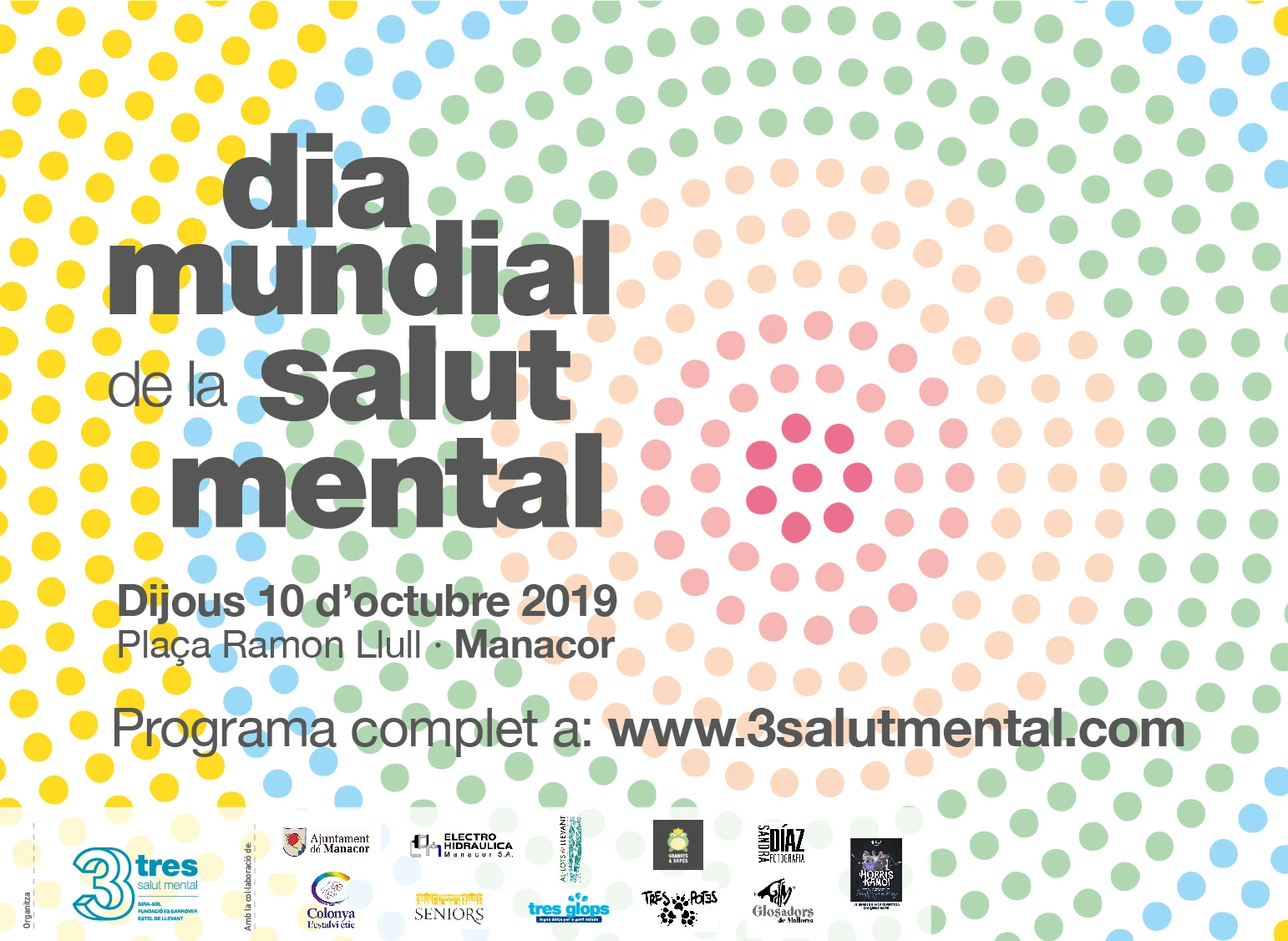 10 de octubre: Celebramos el Día Mundial de la Salud Mental en Manacor