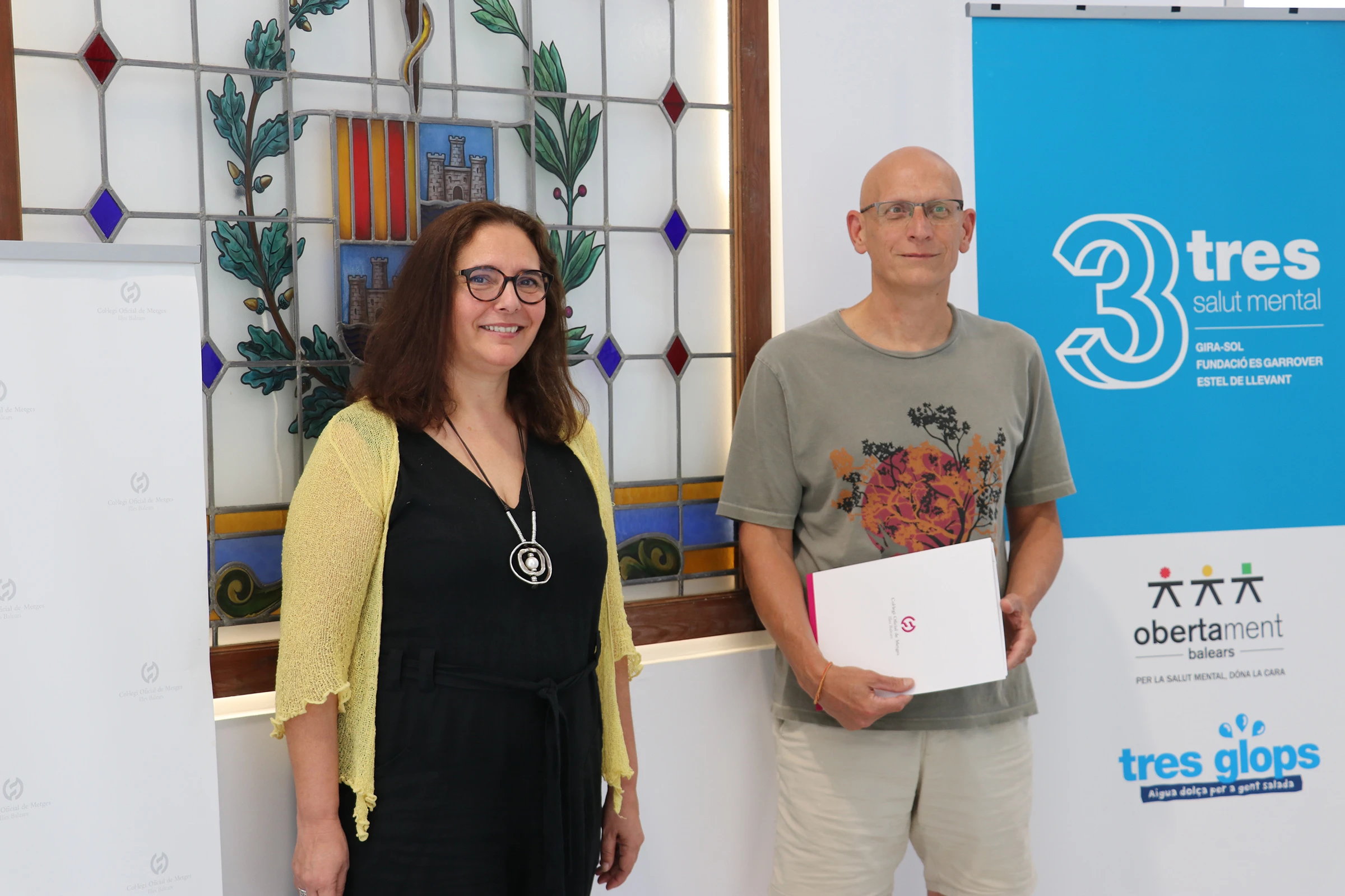 ​El Colegio Oficial de Médicos de Baleares y 3 Salut Mental colaboran en la lucha contra el estigma asociado al trastorno mental