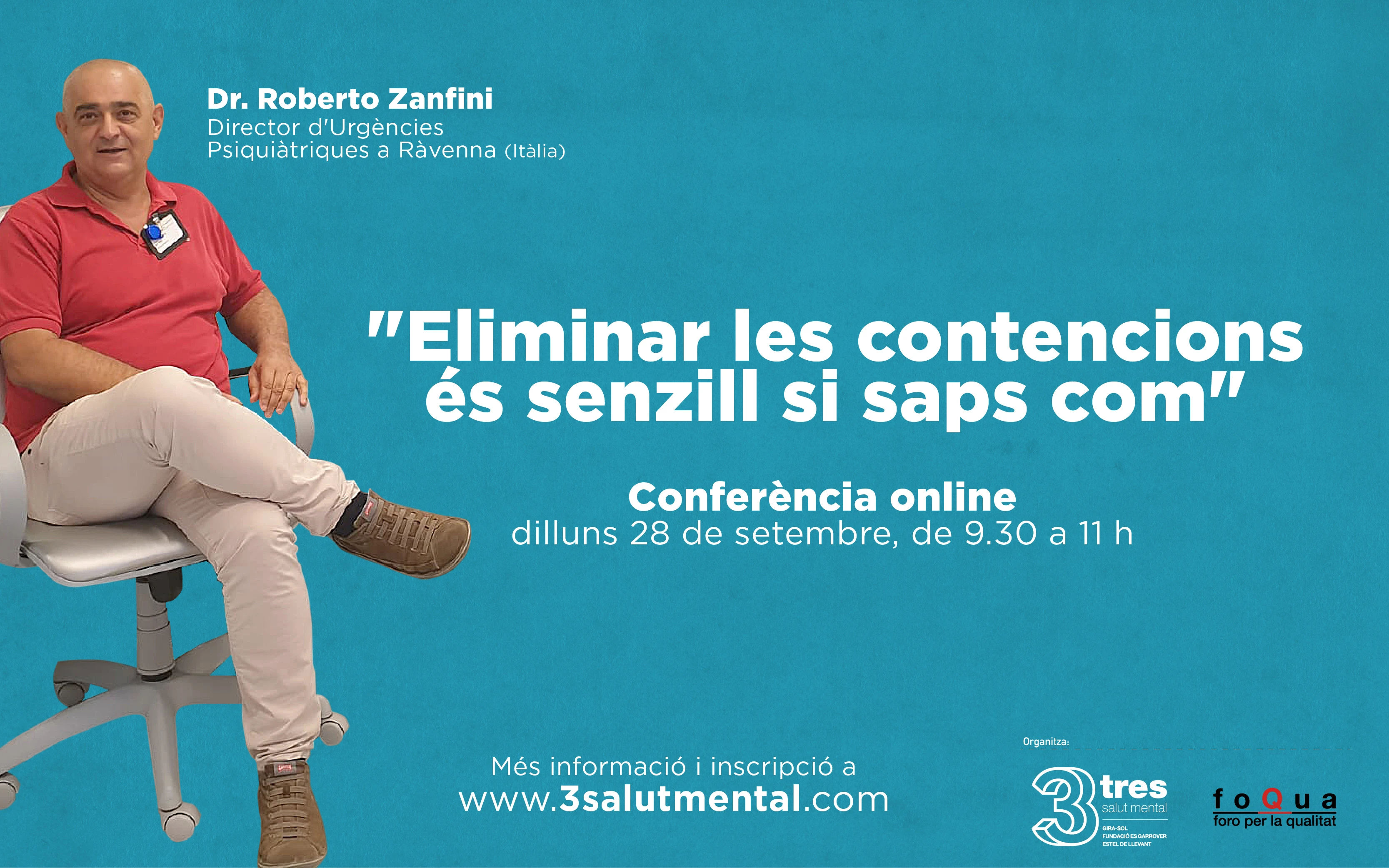 Conferencia online del Dr. Zanfini sobre cómo eliminar las contenciones