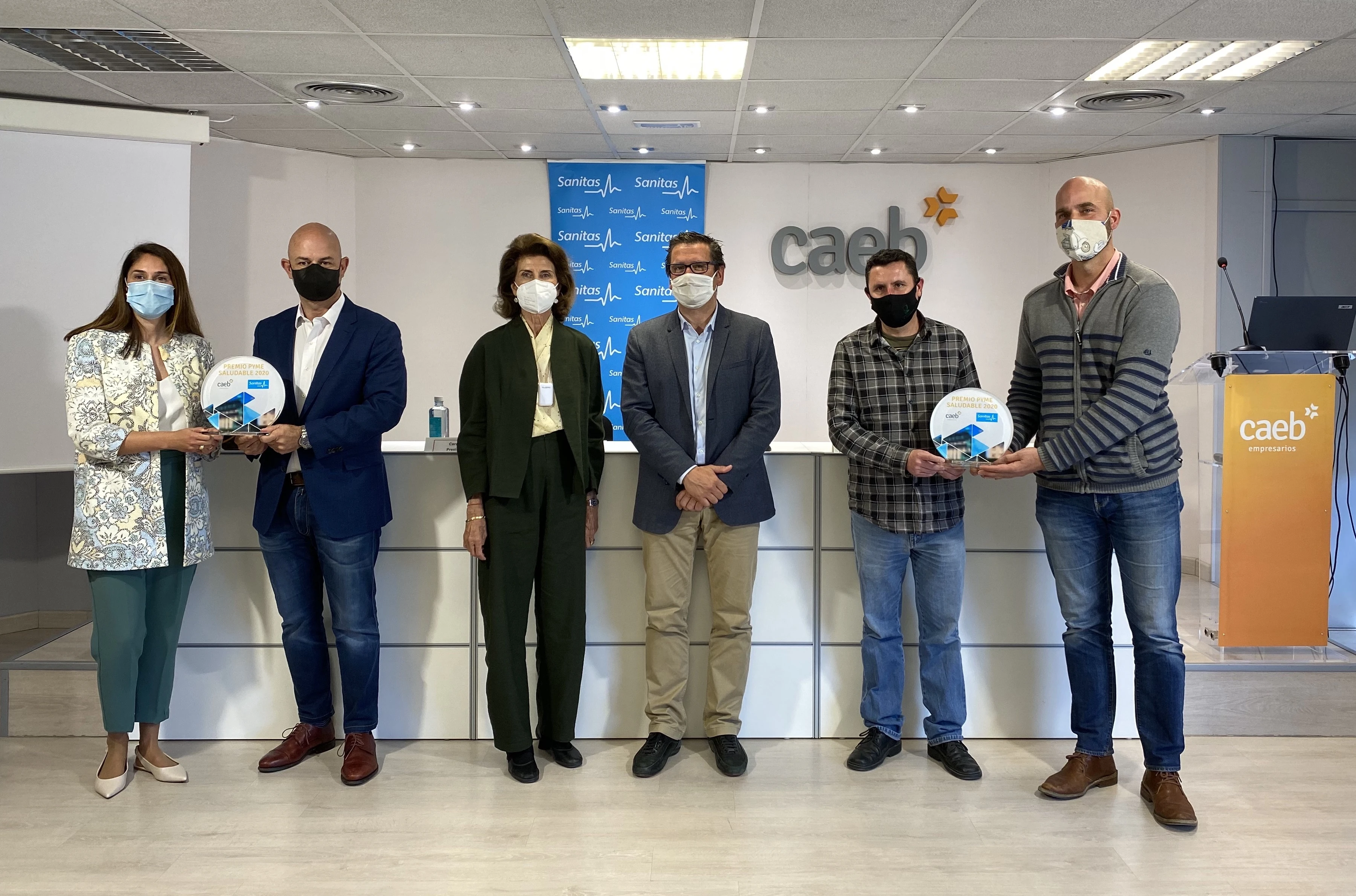 Tres Glops, Premio CAEB SANITAS “Pyme Saludable”