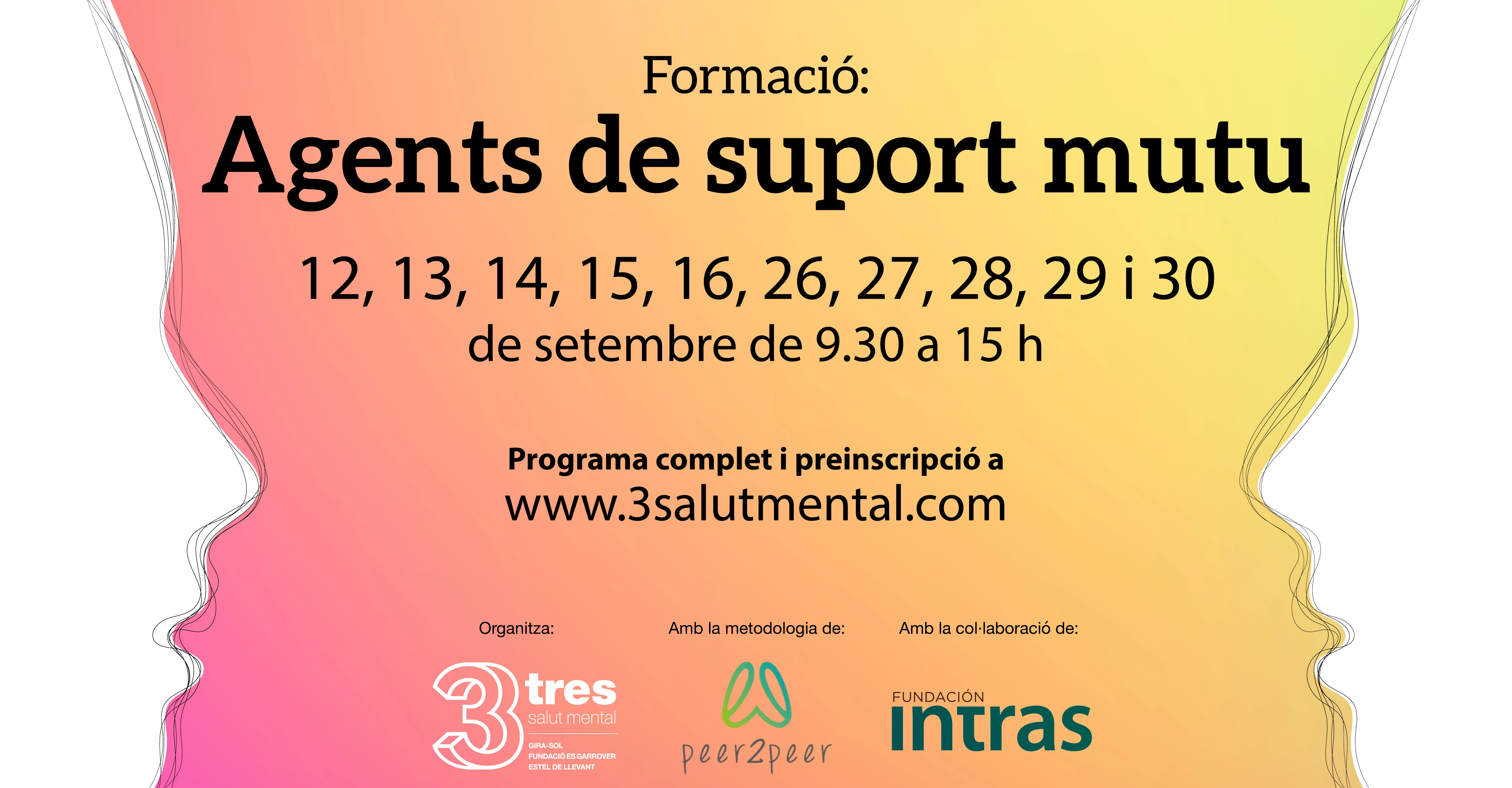 Acción formativa "Agentes de Apoyo Mutuo": programa y preinscripción