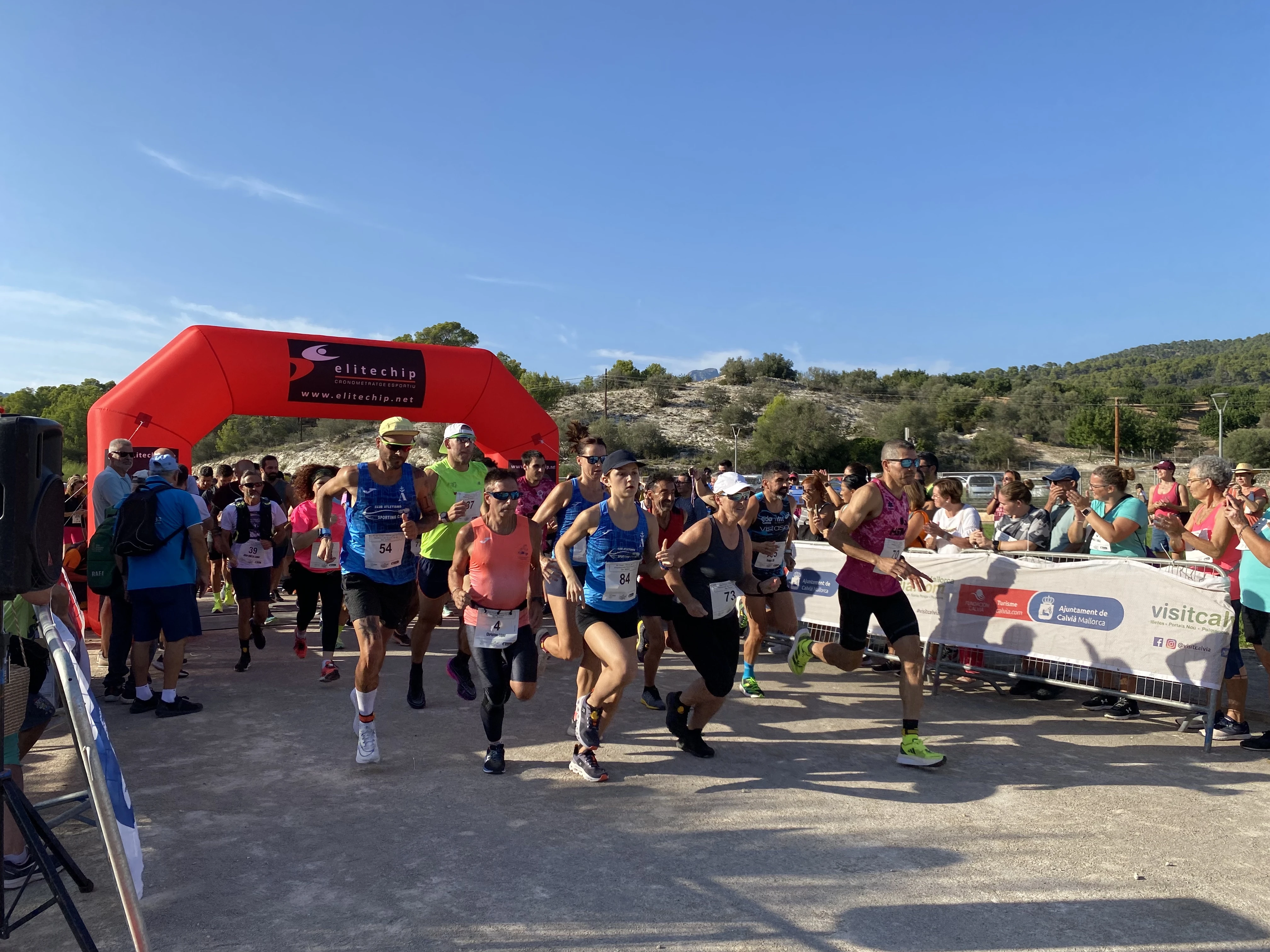Cerca de 500 personas se suman en Calvià a la V Carrera y Marcha para la prevención del suicidio Islas Baleares 2023
