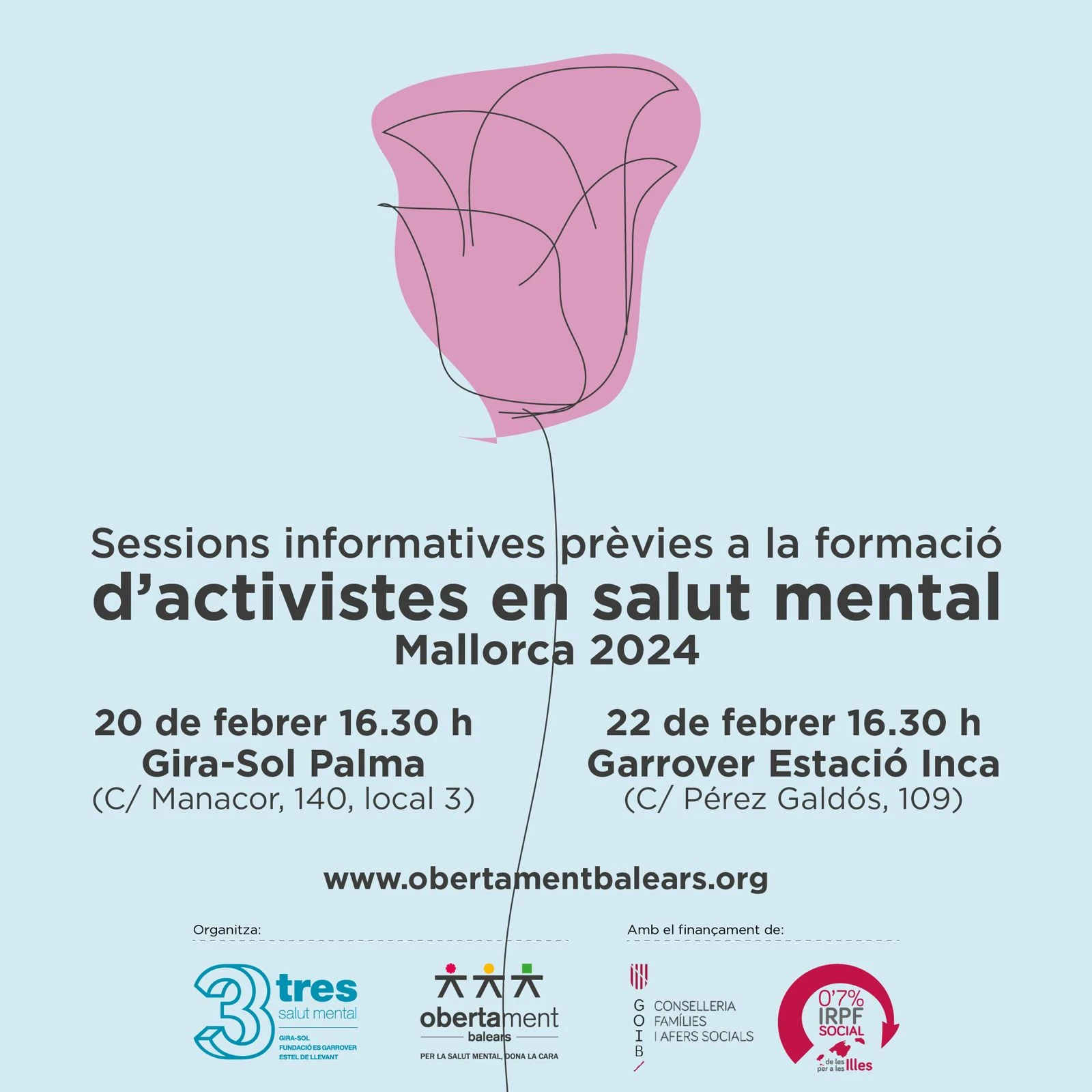 Nueva formación de activistas en salud mental en Mallorca