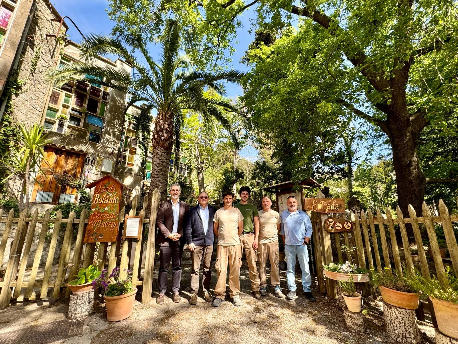 Estel de Llevant recupera el estanque y mejora el jardín botánico de Lluc con el apoyo de Fundación "la Caixa" a través de CaixaBank