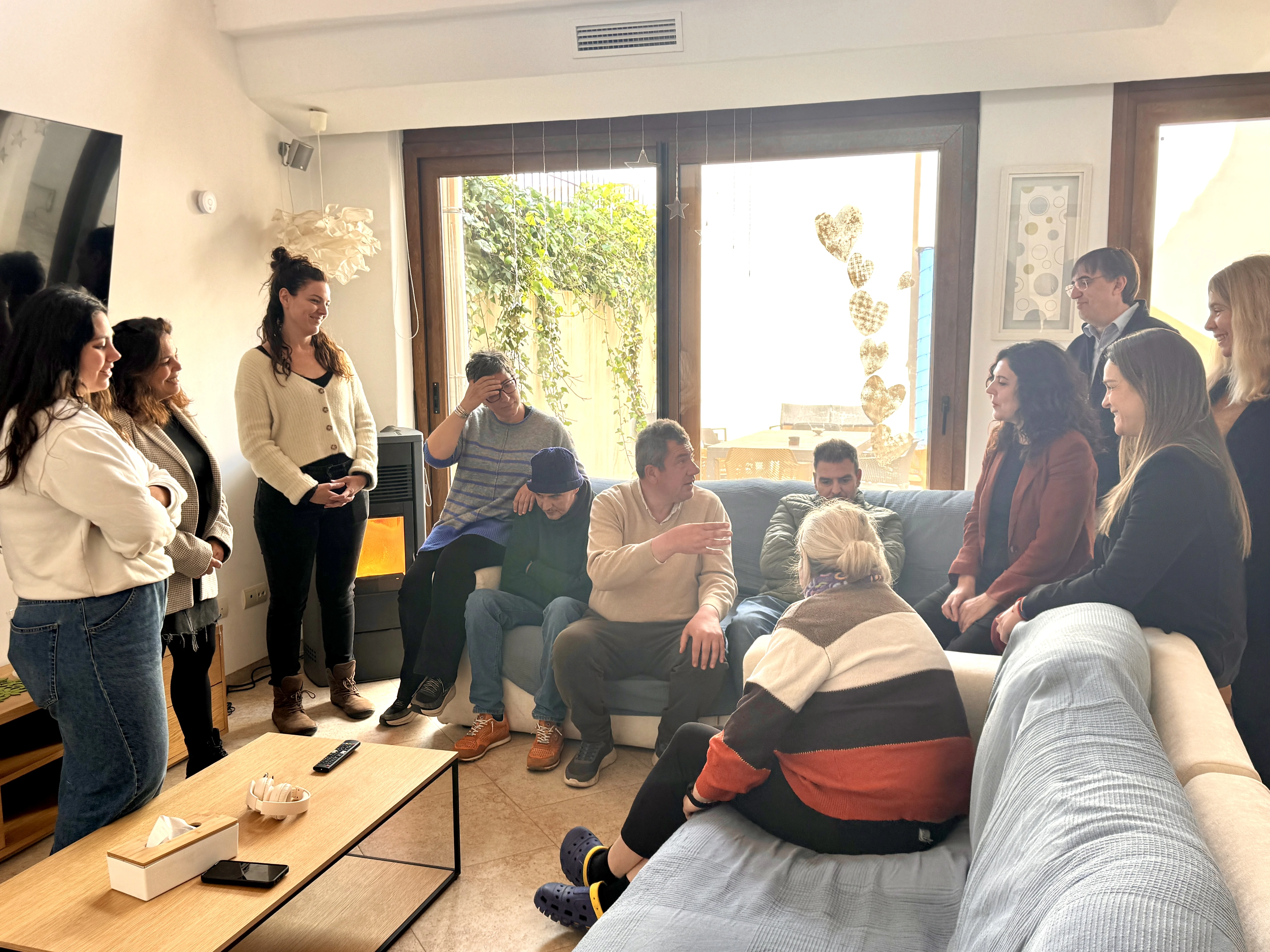 Es Garrover i el Govern posen en marxa un nou Habitatge Supervisat per a sis persones a Sa Pobla