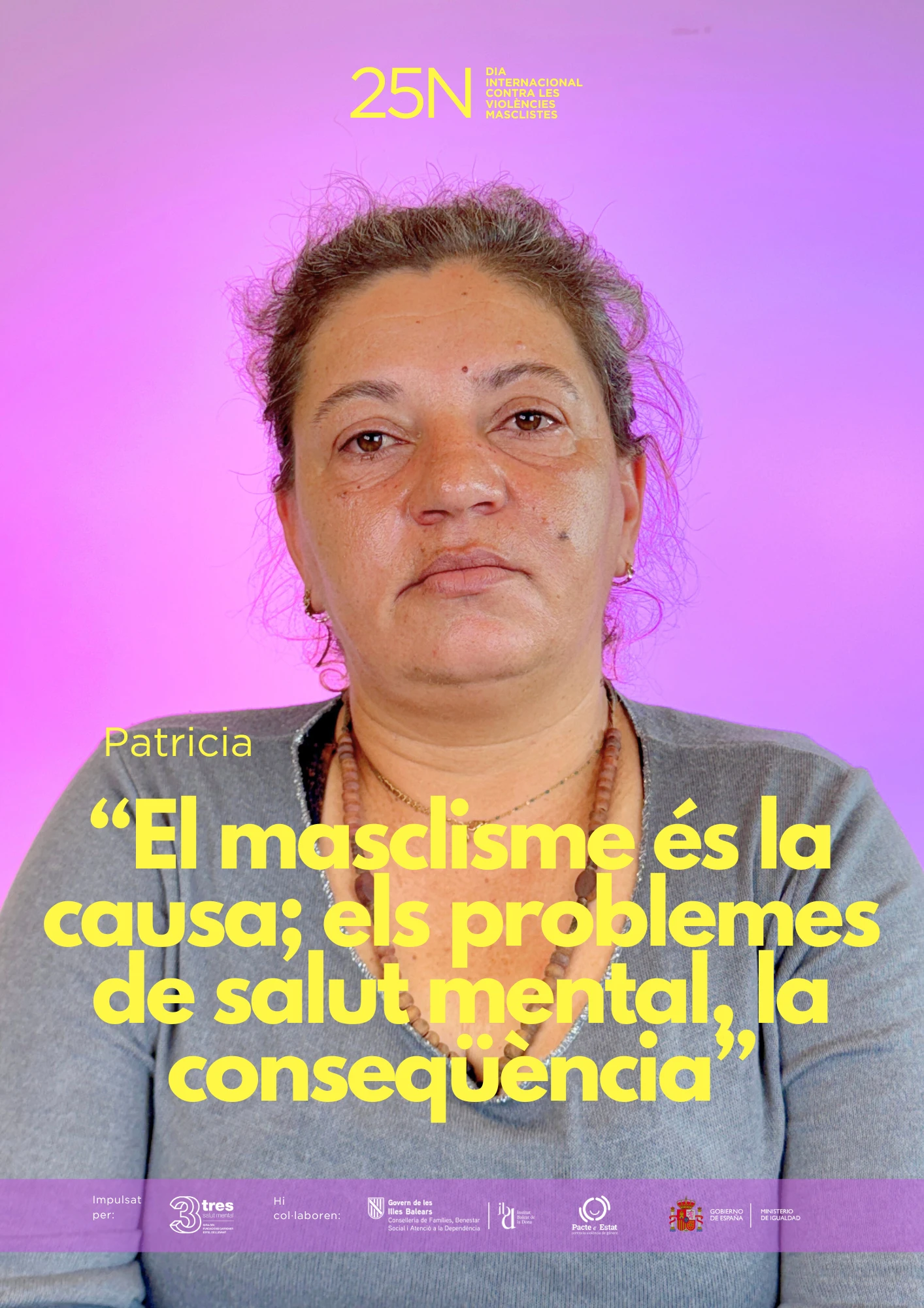 3 Salut Mental visibilitza l’impacte de la violència masclista en la salut mental amb la campanya “25 dones, 25 missatges, una lluita compartida”