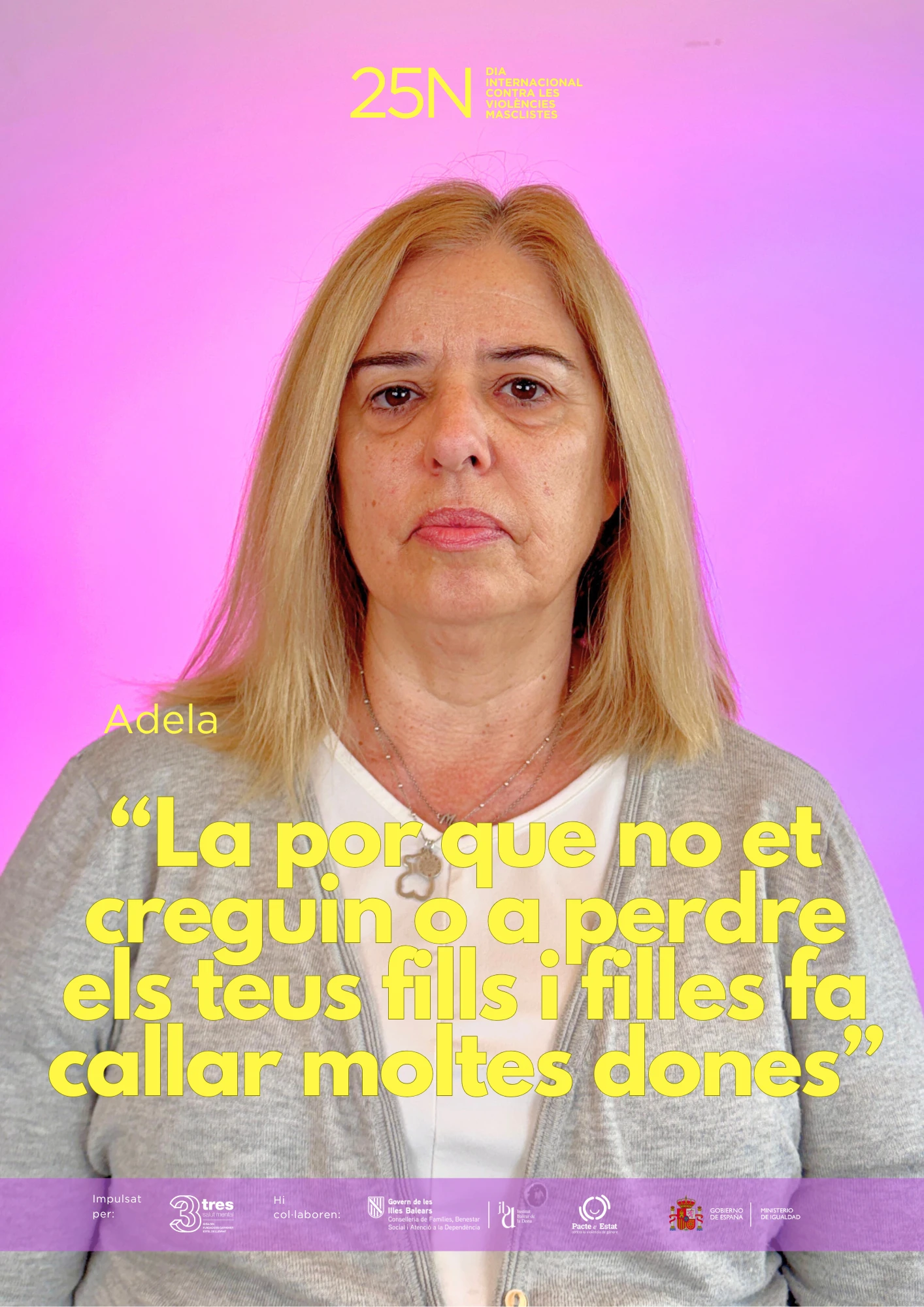 3 Salut Mental visibilitza l’impacte de la violència masclista en la salut mental amb la campanya “25 dones, 25 missatges, una lluita compartida”