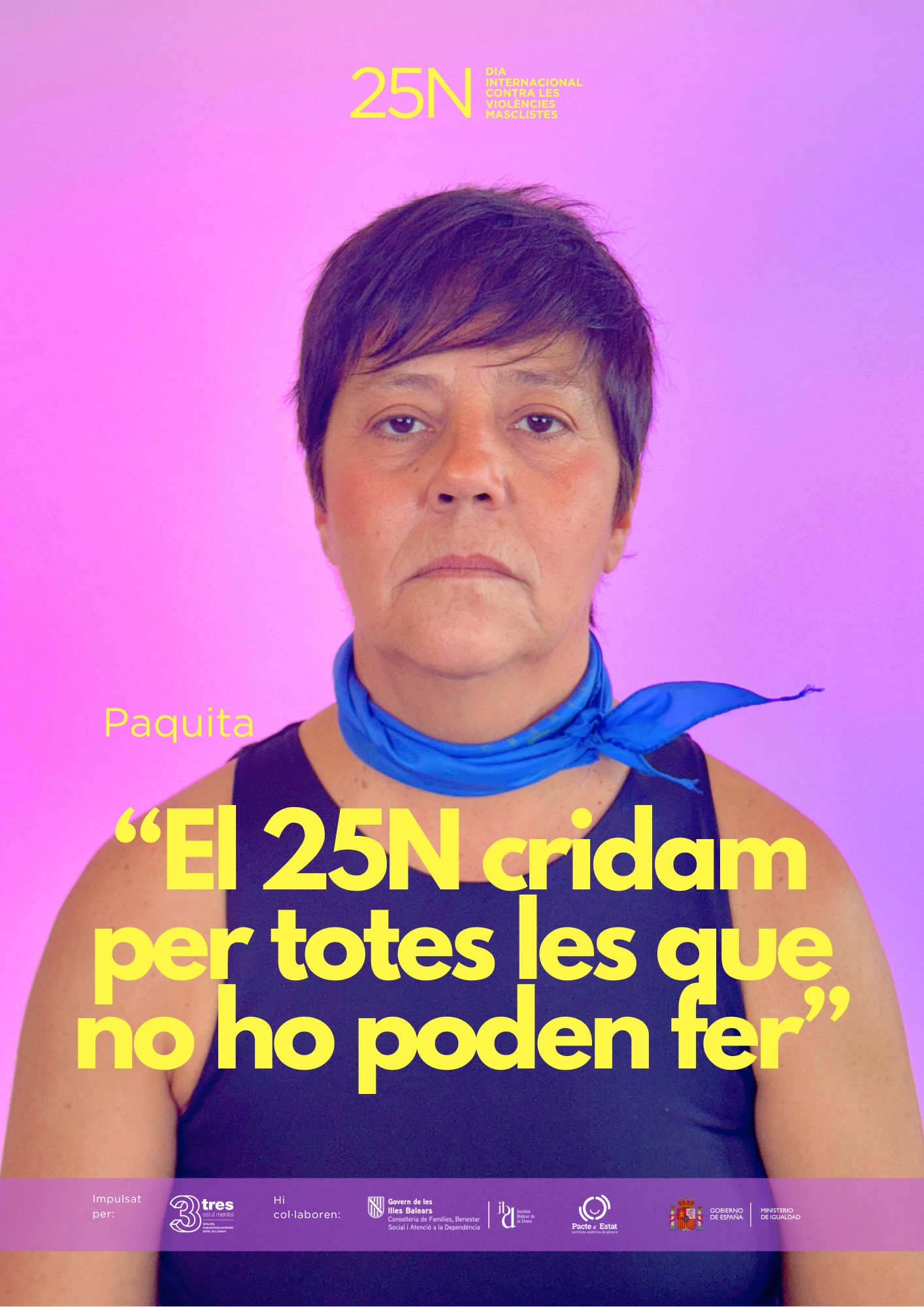 3 Salut Mental visibilitza l’impacte de la violència masclista en la salut mental amb la campanya “25 dones, 25 missatges, una lluita compartida”